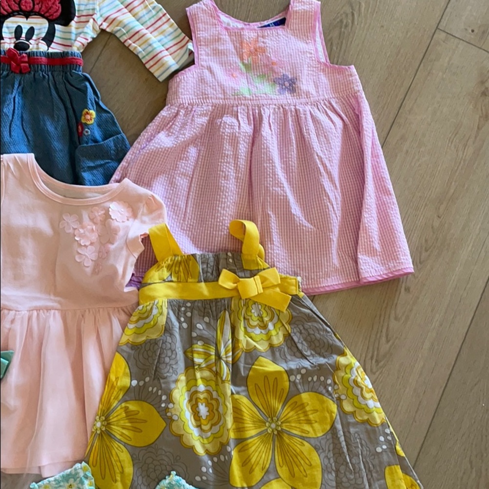 COPY - Toddler Dress/Overall Bundle (10pcs) - sz 2T - Picture 4 of 8